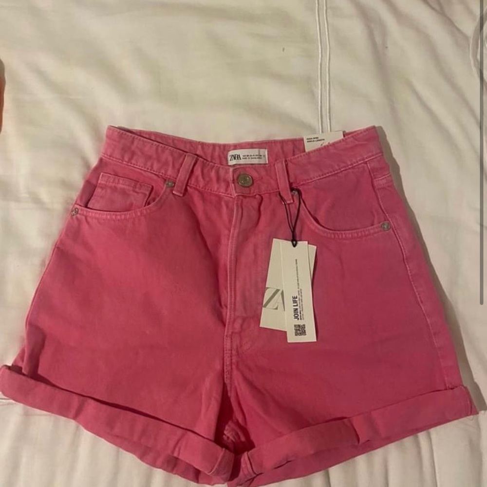 Zara Mom Fit Shorts